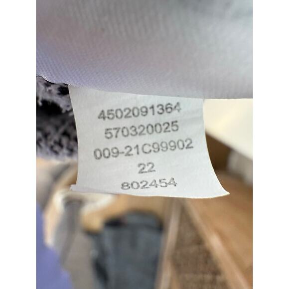 Chico’s Black and White Houndstooth Cowl‎ Neck Tunic Sweater Large - Picture 7 of 7